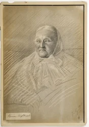 Florence Nightingale im Bett, 1908